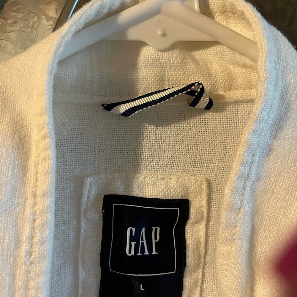 Gap White Utility Jacket Versatile Design - image 2
